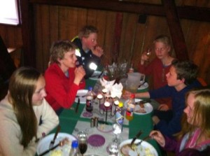 Middag på Bjørnholt